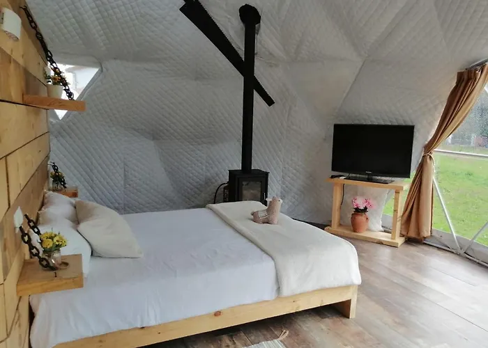 Glamping Quintana Luxe tent